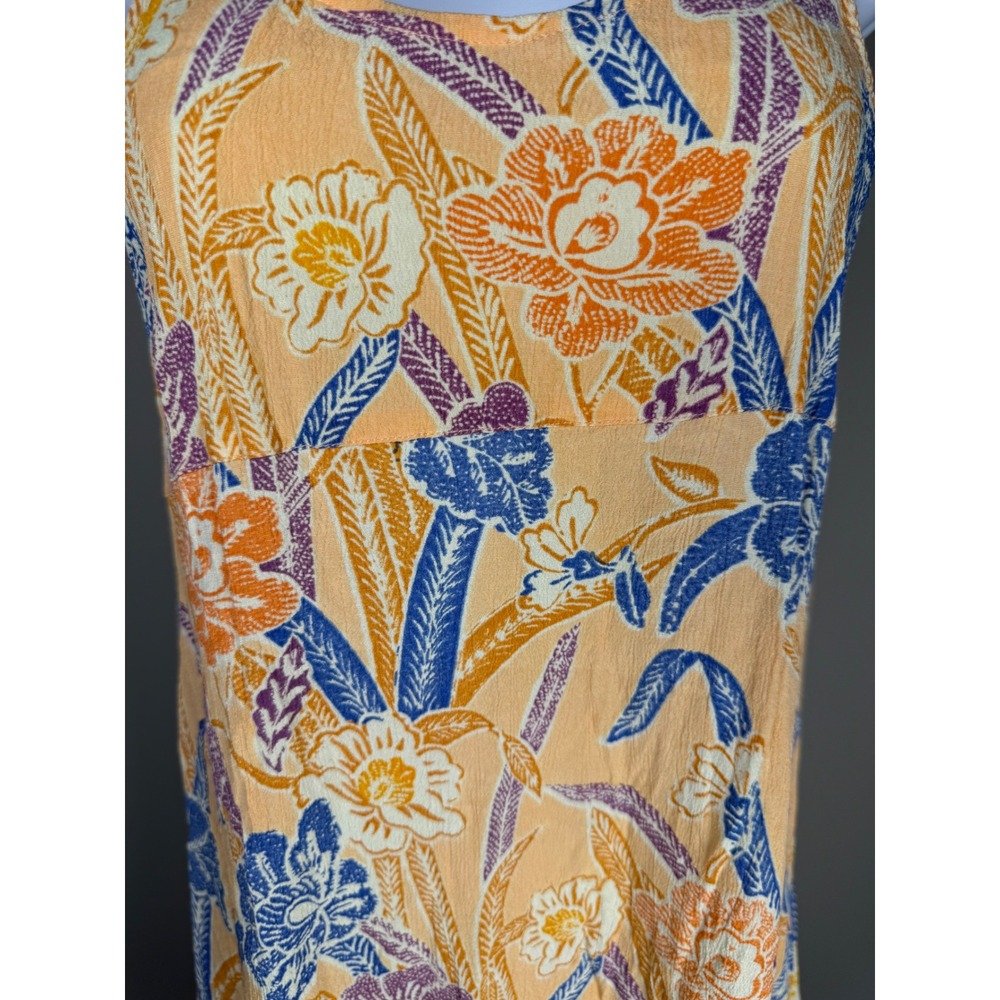 Urban Outfitters Floral Sundress Ruffle Hem Cottagecore Boho Size S‎ - Picture 3 of 9